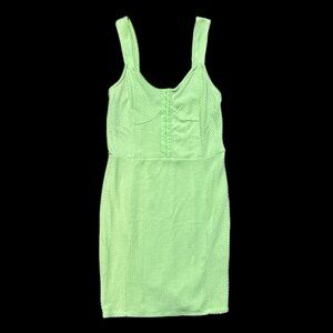 Forever 21 bright green sleeveless dress.  Size M